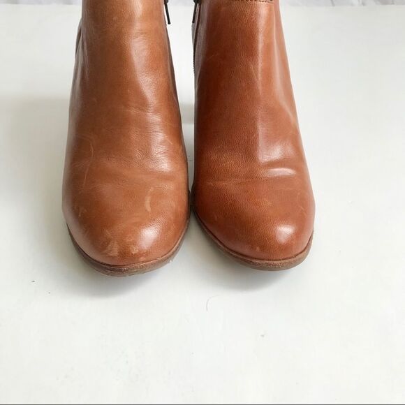 Dolce Vita Leather Chunky Zip Up Booties size 10 - Picture 8 of 12